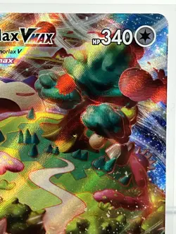 Pokemon Snorlax VMAX 142/202 Sword & Shield Ultra Rare Full Art Holo - Image 3
