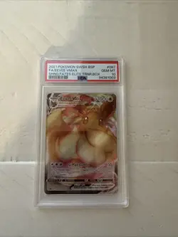 Pokemon Eevee VMAX SWSH087 Full Art Promo Holo SWSH Sword & Shield PSA 10 - Image 1