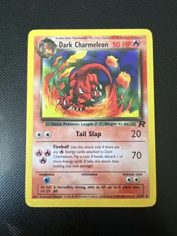 Dark Charmeleon | 32/82 | Team Rocket | 1st Edition | Pokemon Card | - Image 1