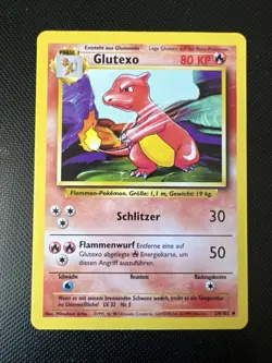 Pokemon Karte Glutexo 24/102 Base Set 1.Edition deutsch - Image 1