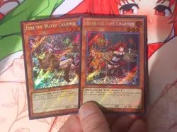 MISPRINT YuGiOh Wynn Eria Hiita Aussa Spirit Charmer foilbleed Secret Rare set - Image 2