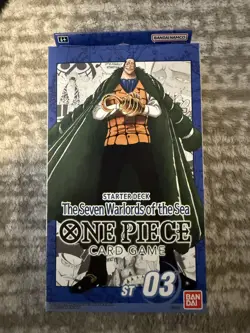 One Piece Starter Deck ST 03 The Seven Warlords Of the Sea 811039038427 - Image 1