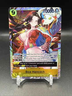 English One Piece CCG Boa Hancock SR OP14-112 The Azure Sea's Seven - Image 1