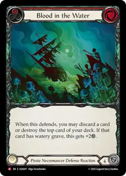 FAB Blood in the Water - High Seas Card # 047 - Image 1