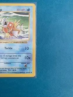 Magikarp Base Set 35/102 1st Edition Shadowless Pokemon TCG Card - Vintage - Image 4
