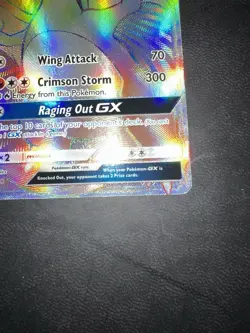 Pokemon Charizard GX Rainbow Secret Rare Card 150/147 Burning Shadows Series - Image 3