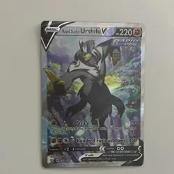 Pokemon Urshifu V Rapid Strike Holo Card 153/163 Battle Styles - Image 2