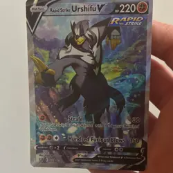 Pokemon Urshifu V Rapid Strike Holo Card 153/163 Battle Styles - Image 3
