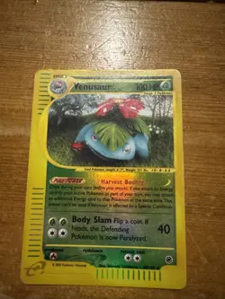 VENUSAUR 30/165 EXPEDITION BASE SET 2002 HOLO RARE POKEMON CARD - Image 1