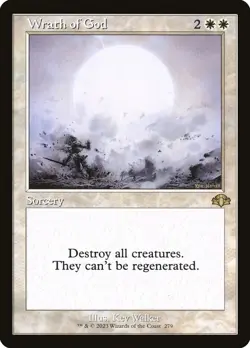 MTG Wrath of God Retro - Dominaria Remastered #279 - Image 1