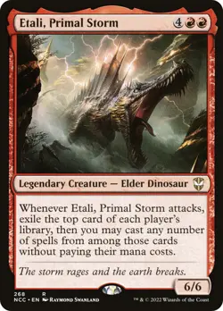 MTG Etali, Primal Storm - Streets of New Capenna Commander #268 - Image 1