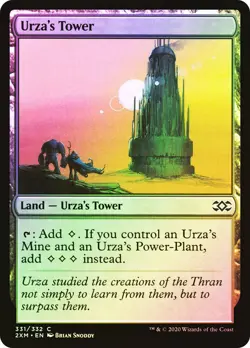 MTG FOIL Urza's Tower - Double Masters #331 - Image 1