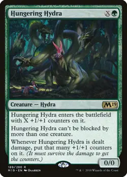 MTG Hungering Hydra - Core Set 2019 #189 - Image 1