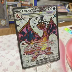 Charizard ex 056 Sv: Scarlet & Violet Promo Cards Holo 🔥🔥🔥 - Image 2