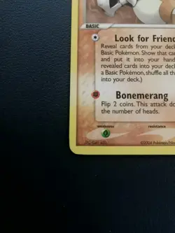 Pokemon Card Cubone 51/109 EX Team Rocket Returns Common - Image 4