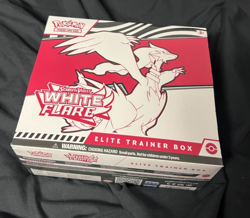 POKEMON TCG Scarlet Violet White Flare factory sealed Elite Trainer Box ETB - Image 1