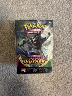 POKEMON SWORD & SHIELD VIVID VOLTAGE BUILD AND BATTLE BOX BRAND NEW SEALED - Image 1