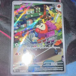 Pokemon TCG Fuecoco 201/193 Sv02: Paldea Evolved Illustration Rare Holo - Image 1