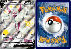 Grimmsnarl V SV116/SV122 Holo Rare V Shining Fates Shiny Vault Pokemon NM - Image 3