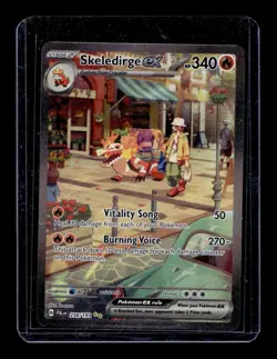 Pokemon TCG Pokemon Skeledirge Ex Holo Paldea Evolves PAL 258/193 - Image 1