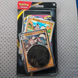 Pokemon Mega Evolution Checklane Blister Lycanroc Rockruff Booster - Image 1