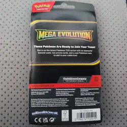 Pokemon Mega Evolution Checklane Blister Lycanroc Rockruff Booster - Image 2