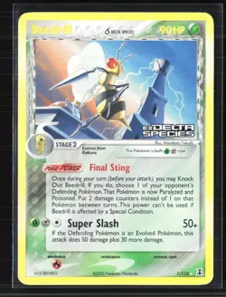Pokemon 2005 EX Delta Species Beedrill #1/113 - Image 1
