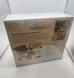 Pokemon Prismatic Evolutions Elite Trainer Box ETB New Sealed with thin case. - Image 3