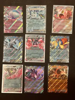 Pokemon TCG Double Rare EX Collection Lot 45 Cards NM/M Condition Free Shipping - Image 1