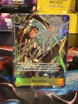 One Piece CCG Borsalino Alt Art EB04-058 SR - Adventure On Kami’s Island - NM - Image 1