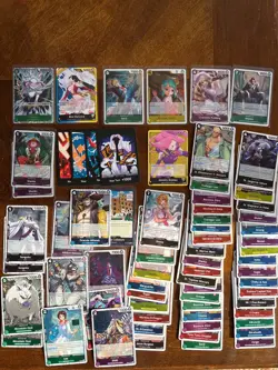 One Piece TCG Card Lot - Foil/rare/SR- Mixed Sets - Image 1