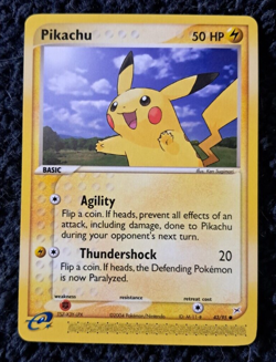 Pokemon card Pikachu 43/95 EX Team Magma VS Team Aqua NM (Sugimori) - Image 1