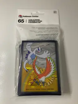 Pokemon Center TCG Lugia & Ho-Oh Card Sleeves (65 Sleeves) Fast Shipping, New! - Image 1