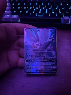 Pokemon Palkia GX TCG Full Art Ultra Rare Card Forbidden Light 119/131 Holo - Image 1