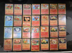 28 x Vulpix, Ninetales Pokemon Card Lot - Image 1