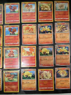 28 x Vulpix, Ninetales Pokemon Card Lot - Image 3