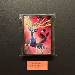 Pokemon Japan Gym Challenge Xerneas Fairy Type Card Sleeves 60 COUNT ~ US SELLER - Image 1
