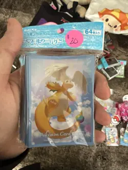 Mega Dragonite Pokemon Center Japan Exclusive Card Sleeves - Image 1