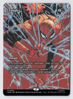 Magic The Gathering MTG: Marvel's Spider-Man Tangle (Borderless) Non-Foil - Image 1