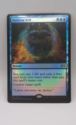 MTG Force of Will Double Masters Foil - Image 1