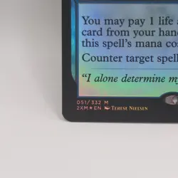 MTG Force of Will Double Masters Foil - Image 4