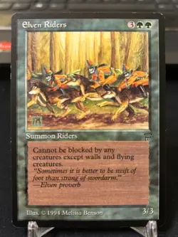 Magic the gathering MTG Legends Elven Riders Never Played NM vintage - Image 1