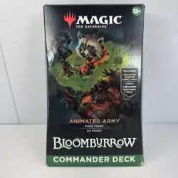 Magic The Gathering Bloomburrow Animated Army Commander Deck MTG Bello Gruul - Image 1