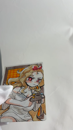 Hand Painted Altered MTG Card,forest,Anime Girl,waifu [Excellent] FromJapan #4 - Image 2