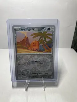 Alolan Diglett (Reverse Holo) - SV08: Surging Sparks NM Pokemon TCG - Image 1