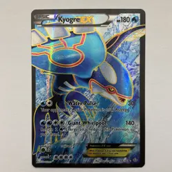 Kyogre EX 148/160 Primal Clash Full Art Holo Pokemon Card VLP - Image 1