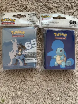 Lot Of 2 Sleeves Pokemon TCG (65 Count) - Image 1