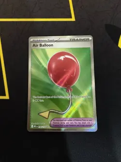 Pokemon TCG Air Balloon Mega Evolution UR 166/132 English - Image 1