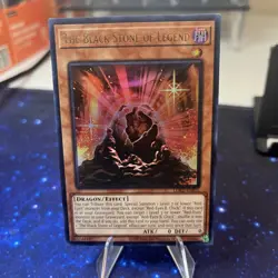 Yugioh The Black Stone of Legend LDK2-ENJ05 Unlimited Ultra Rare NM - Image 1