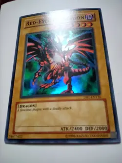 Red Eyes Black Dragon DB1-EN126 Super Rare Yugioh NM - Image 2